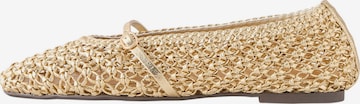 Ballerina con cinturino 'Forever Comfort' di Next in oro: frontale