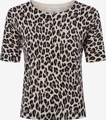 Pull-over Marie Lund en beige : devant