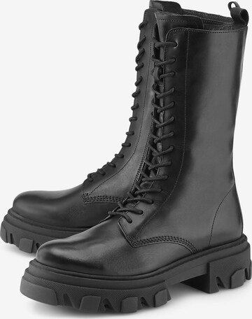 Another A Lace-Up Boots in Black
