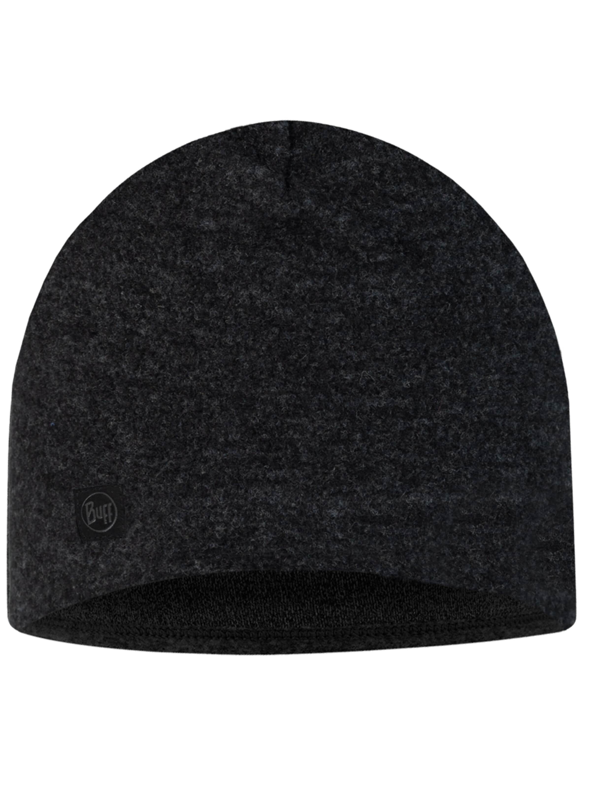 BUFF Beanie 'Buff Merino Fleece Hat Beanie' in Black: front