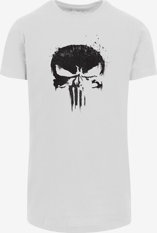 F4NT4STIC Shirt 'Skull' in White: front