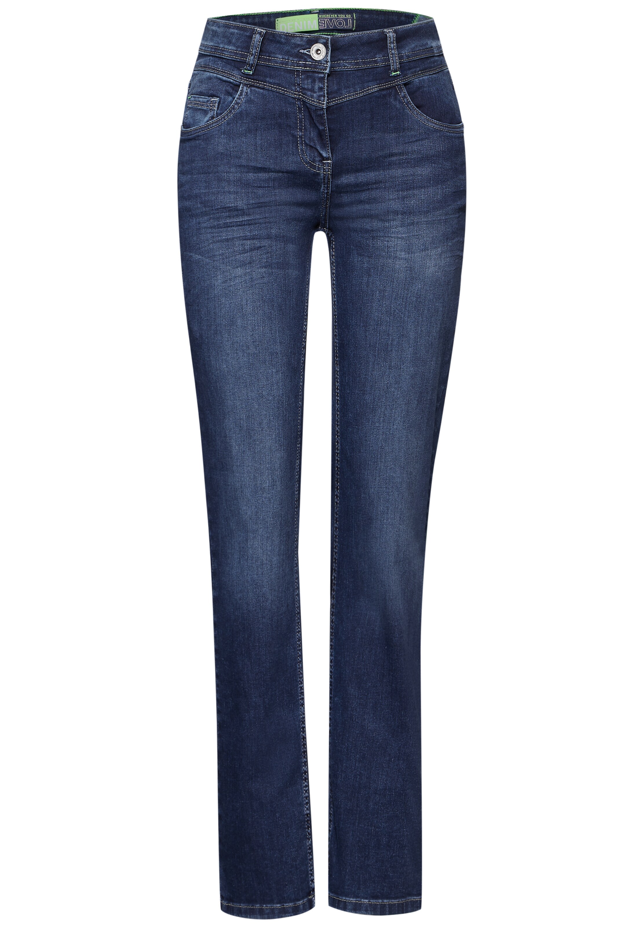 CECIL Slim fit Jeans in Blue: front