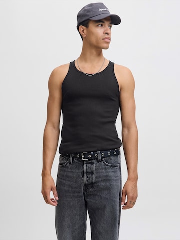 juoda JACK & JONES Marškinėliai 'JORCAMBRIDGE': priekis