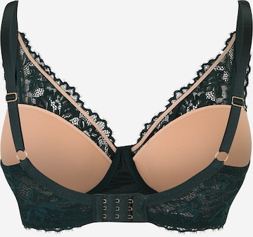 ESOTIQ T-shirt Bra 'AGAVE' in Green