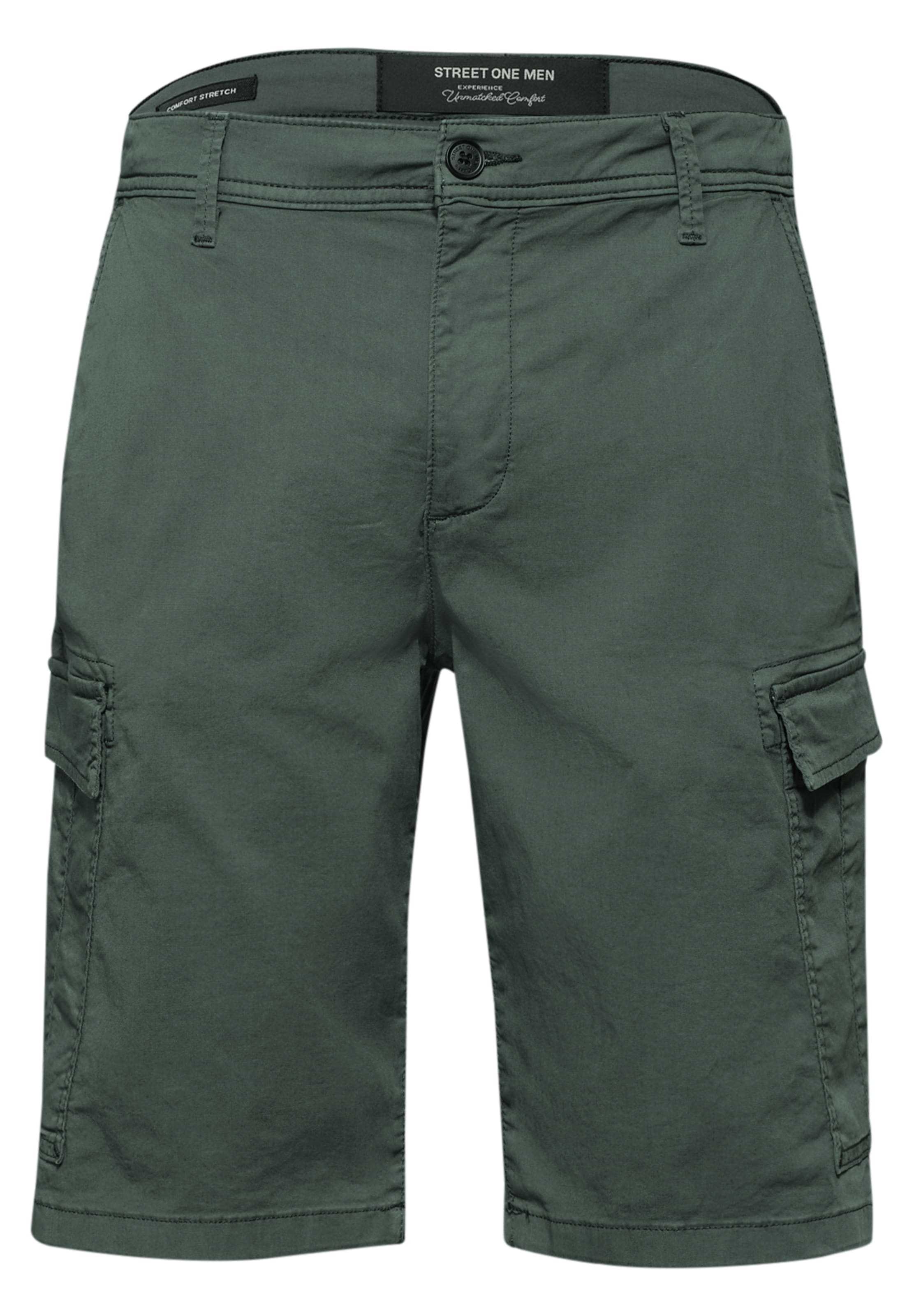 Street One MEN Shorts in Grün: Vorderseite