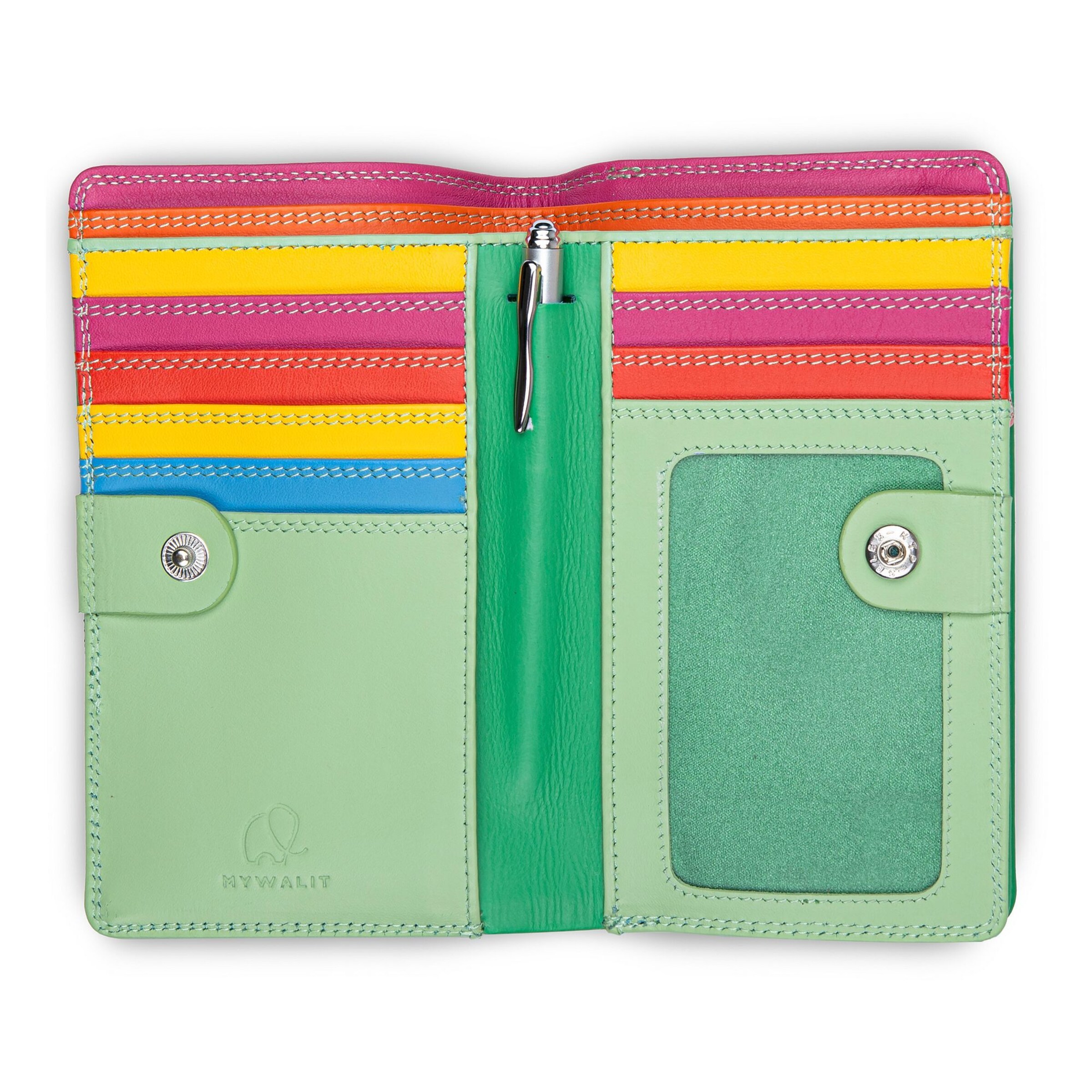 mywalit Geldbörse in Grün