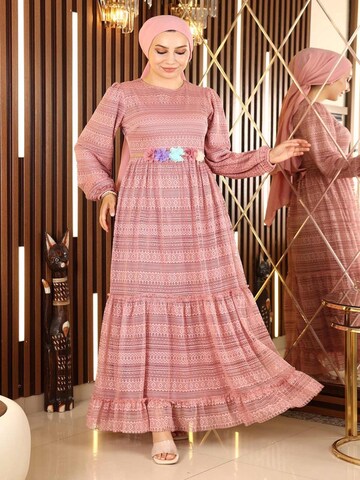MODAMIHRAM Šaty – pink: přední strana