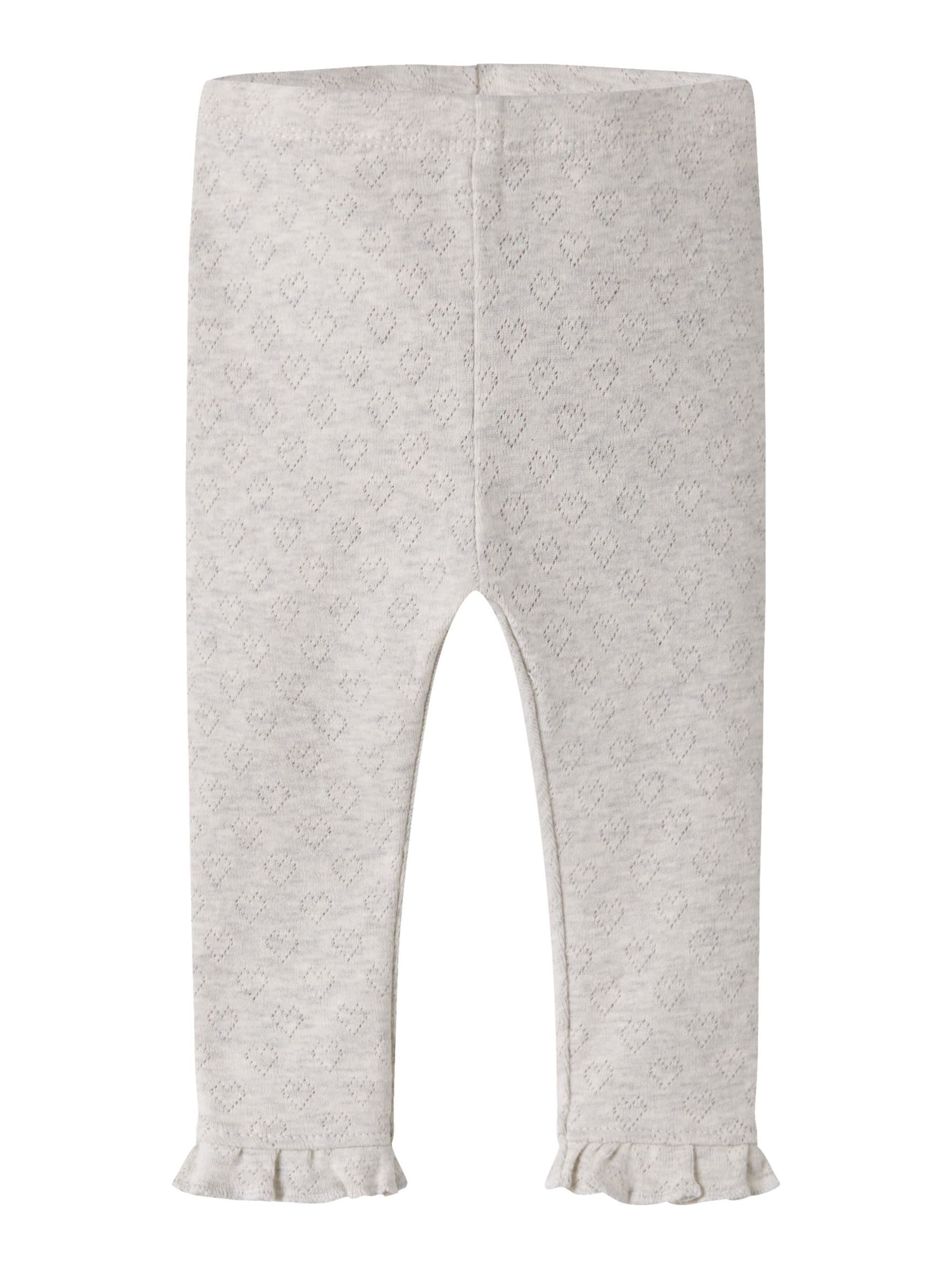 NAME IT Slimfit Leggings in Wit: voorkant