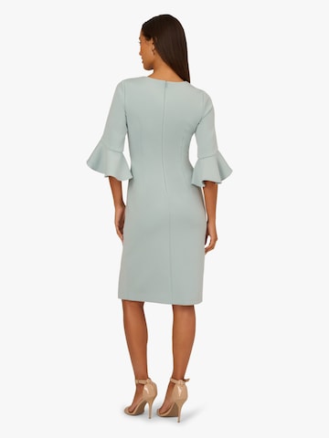 Adrianna Papell Cocktailjurk 'Scuba Faux' in Groen