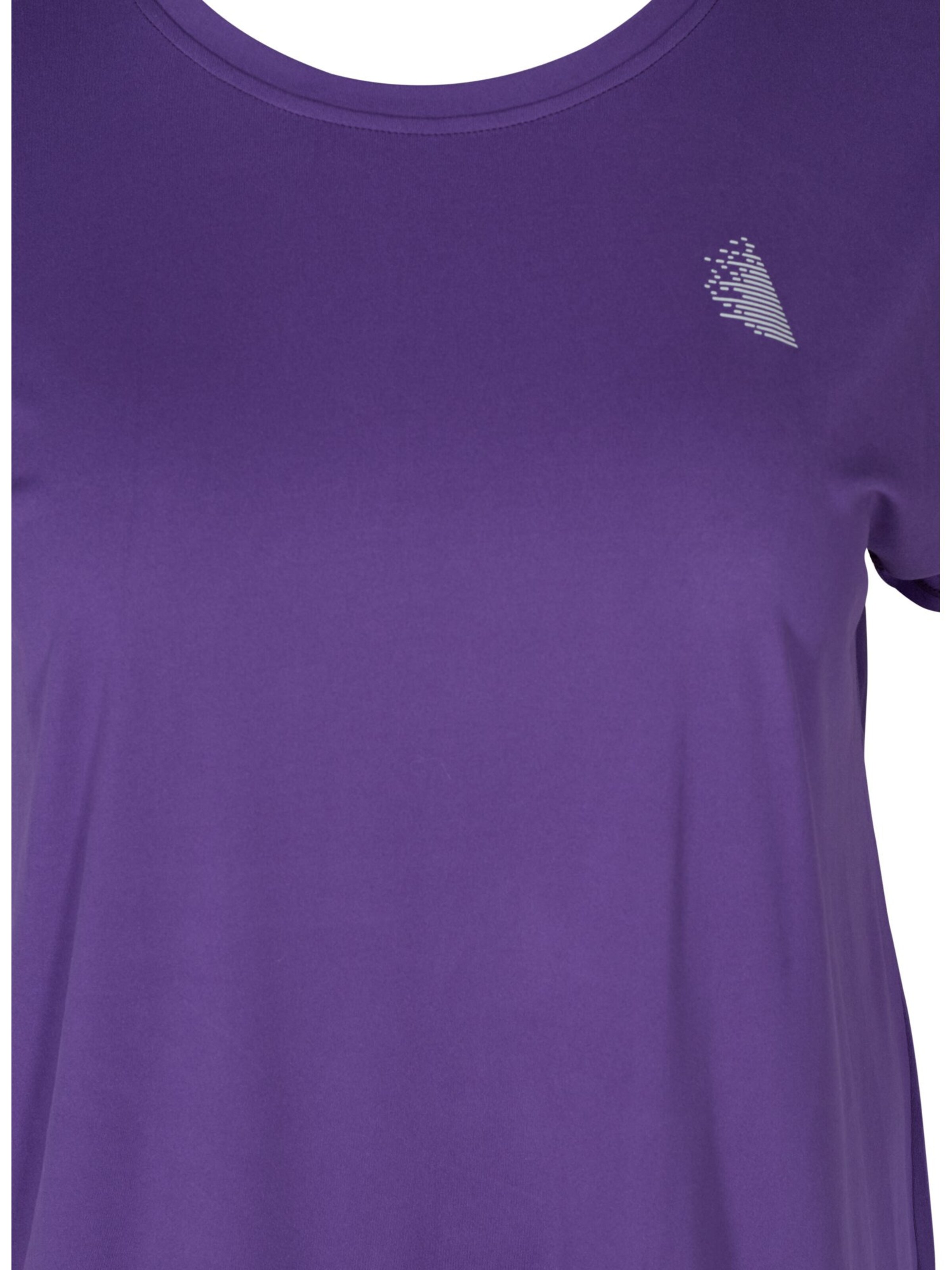 Active by Zizzi Функциональная футболка 'ABASIC' в Лиловый