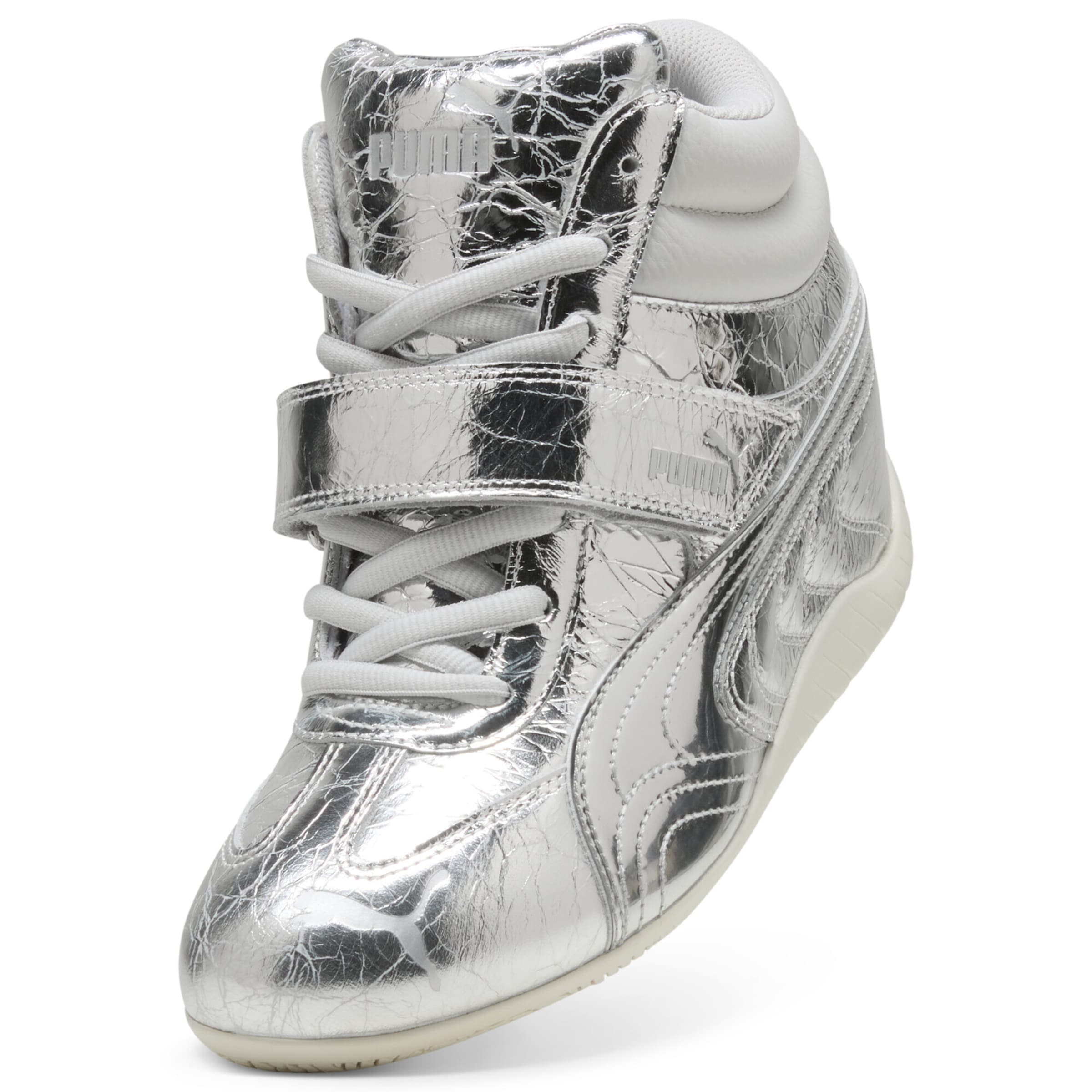 PUMA Sneakers hoog 'Speedcat' in Zilver