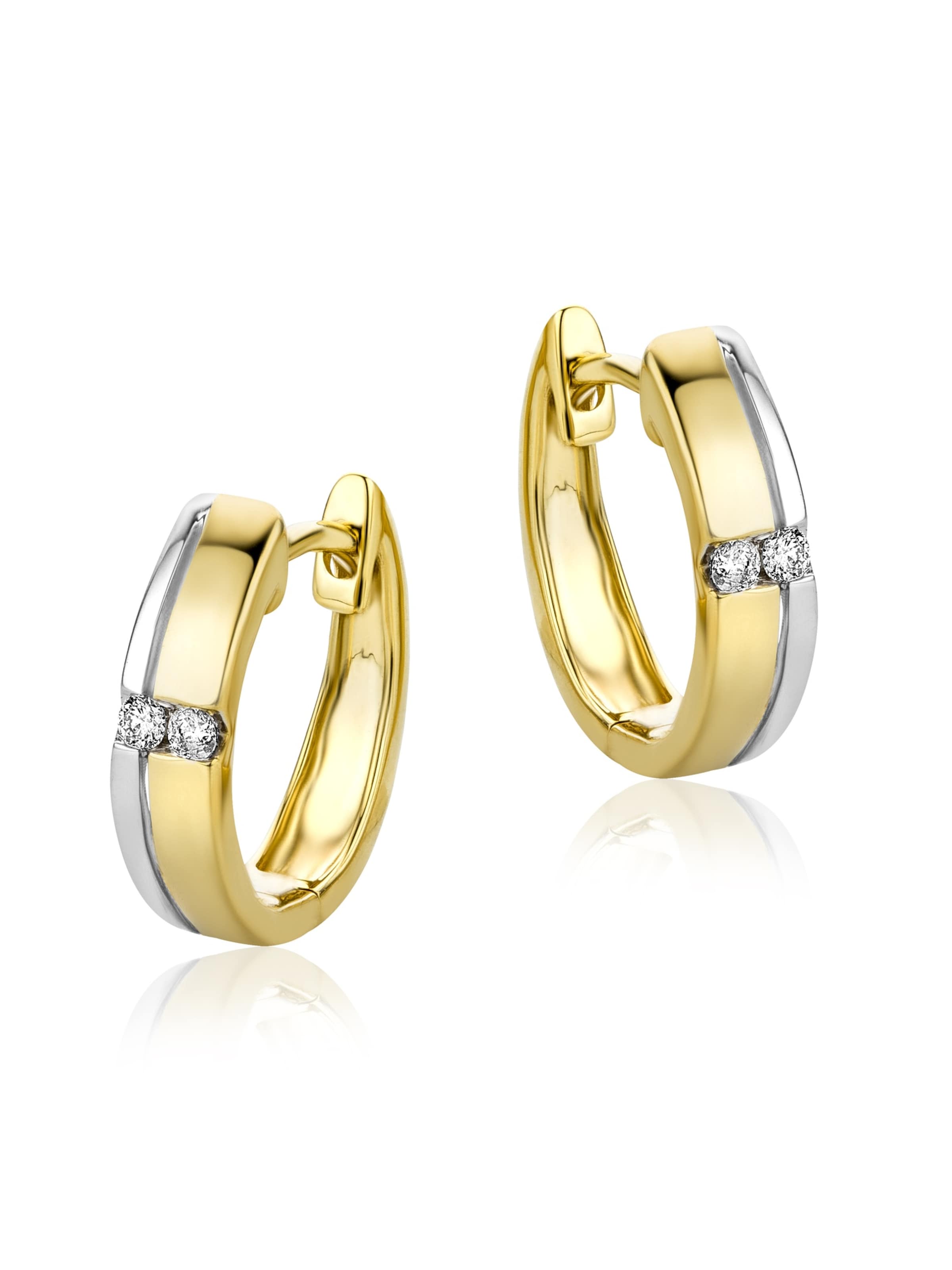 DIAMANT LETERNEL Earrings in Gold: front