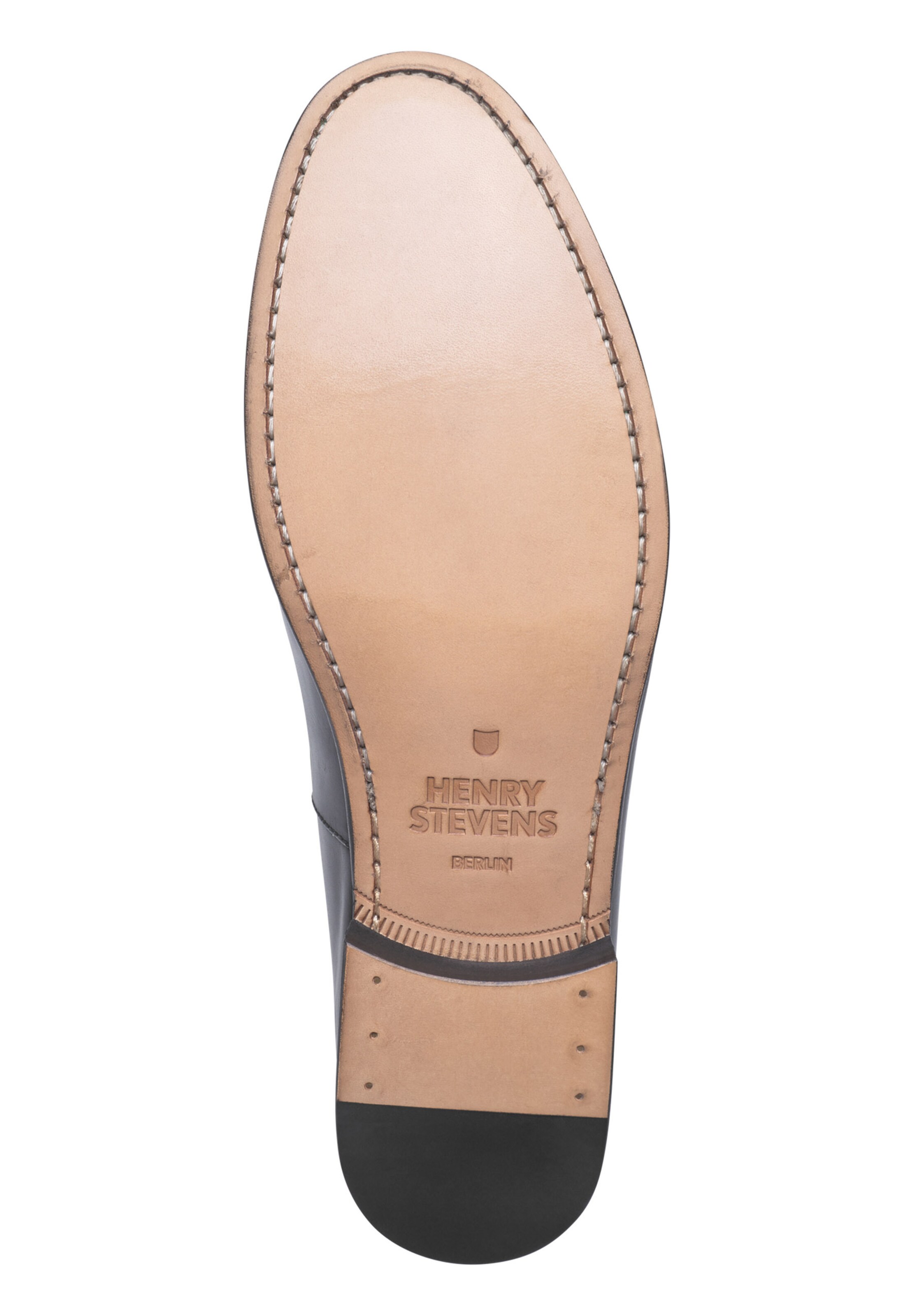 Henry Stevens Slip-ons 'Maxwell HL' in Black