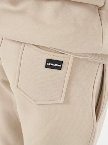 LOUIS LECLER Slim fit Trousers 'Lucien' in Beige