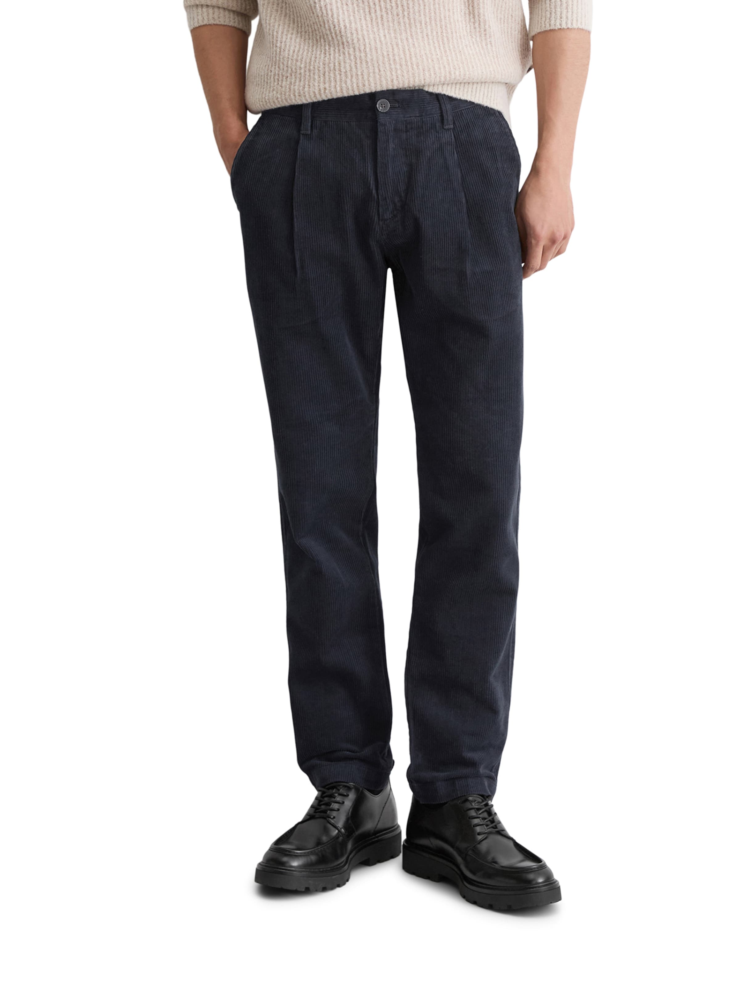 Marc O'Polo Regular Pants 'Osby' in Blue: front