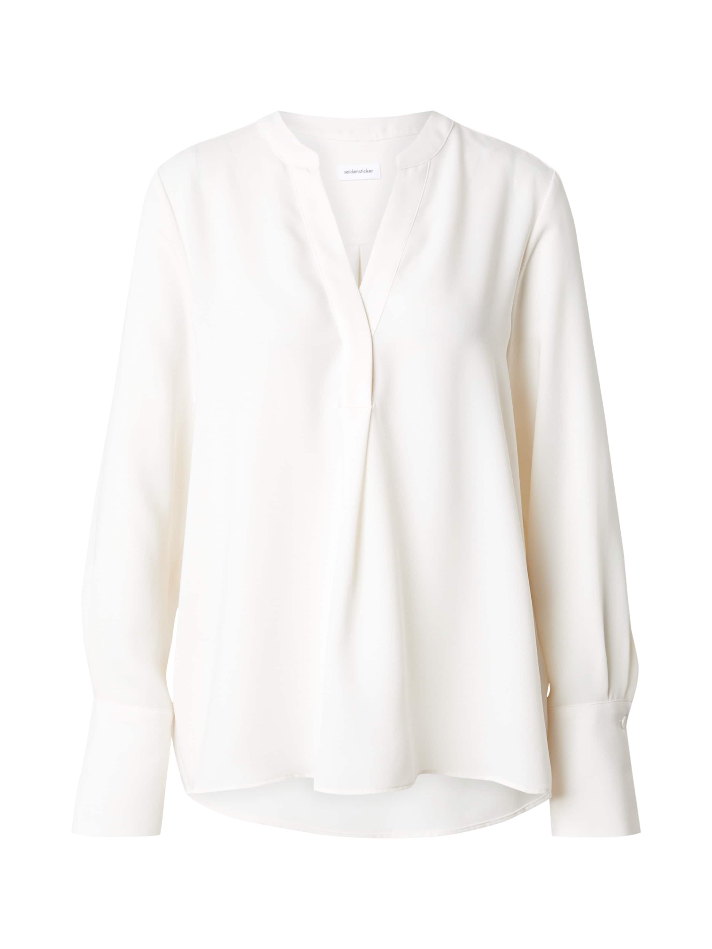 balta SEIDENSTICKER Palaidinė 'Schwarze Rose': priekis