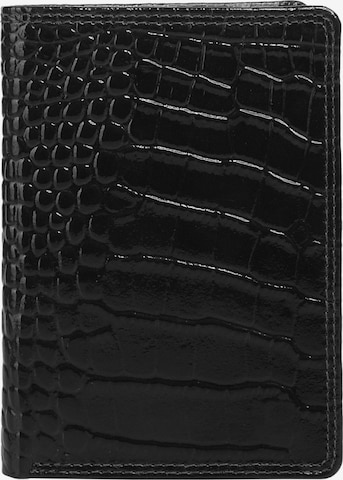 BODENSCHATZ Portemonnaie in Schwarz: Vorderseite