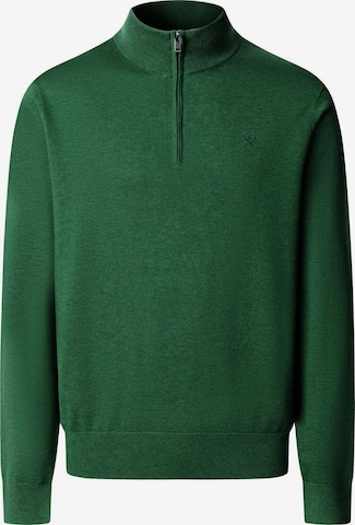 Pull-over Hackett London en vert : devant