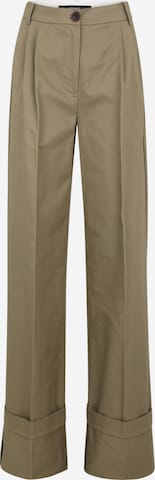 Vero Moda Tall Wide Leg Laskoshousut 'VMKORA' värissä vihreä: etupuoli