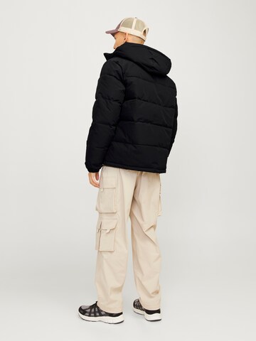 JACK & JONES Winter jacket 'JJEOtto' in Black