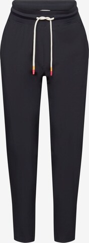 ESPRIT Regular Workout Pants in Black: front