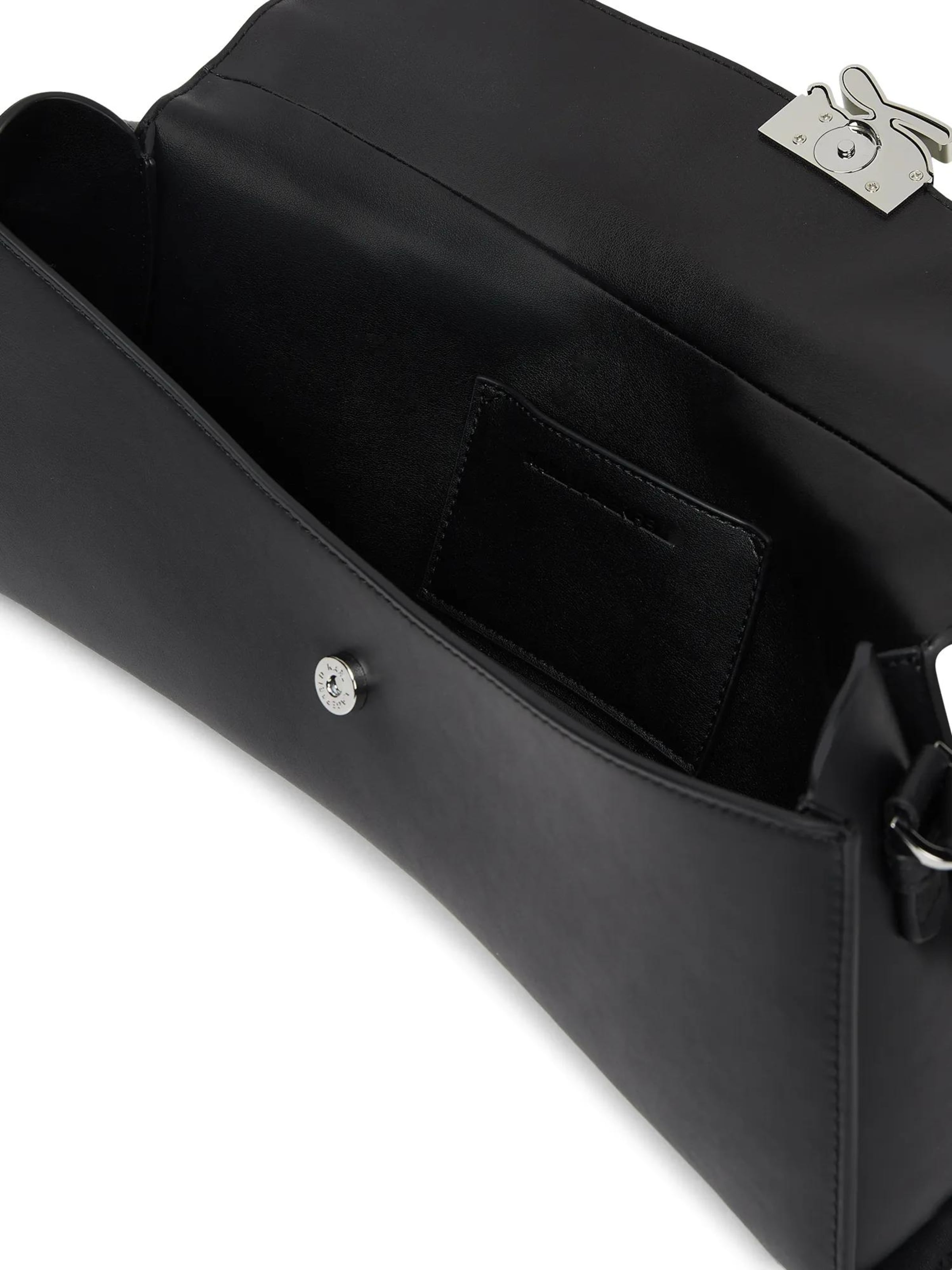 Karl Lagerfeld - Mala de ombro 'K/Autograph' em preto
