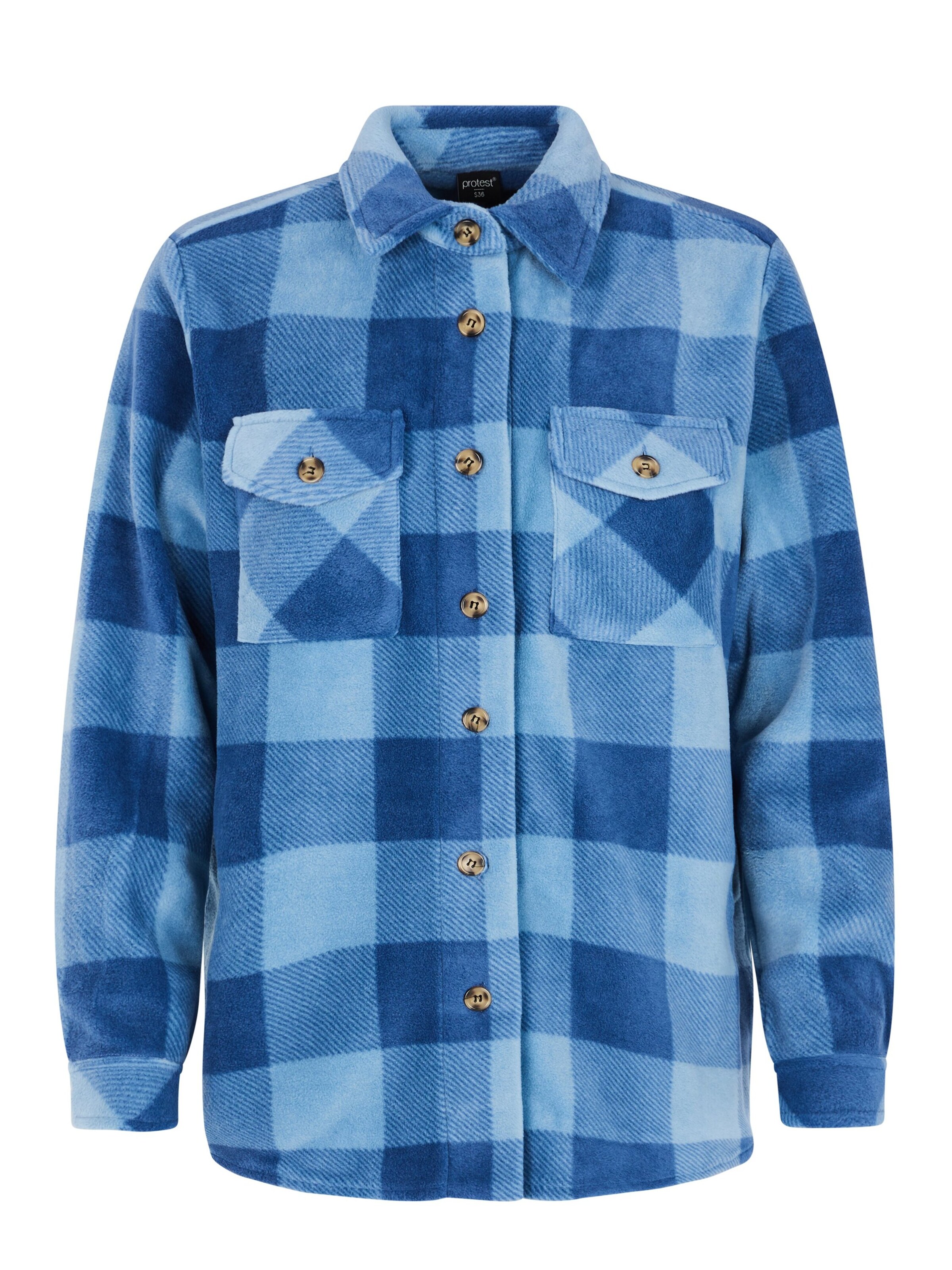 PROTEST Winter Jacket 'PRTSALT' in Blue: front