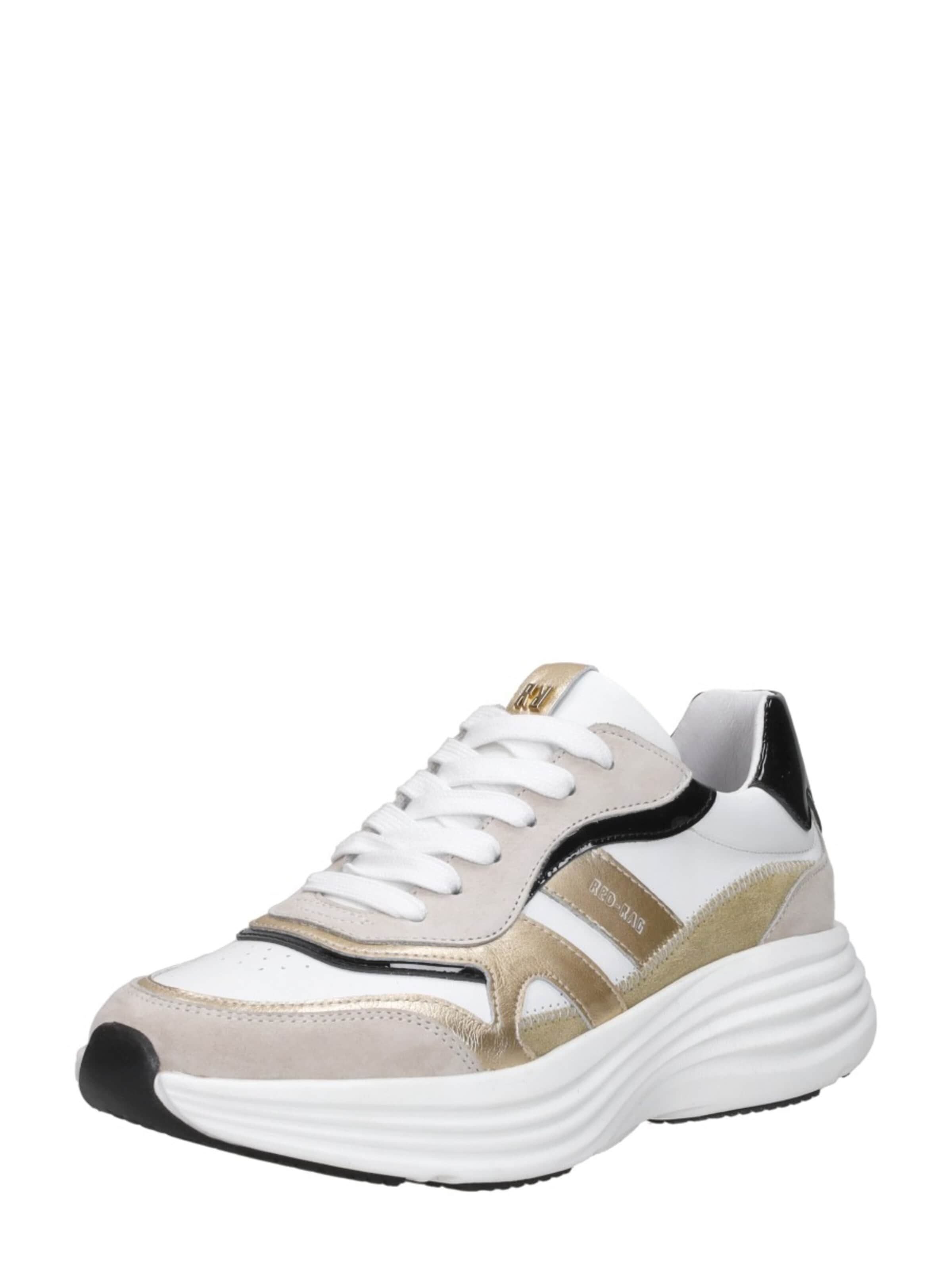 Red-Rag Sneakers 'Sneakers Laag' in Beige