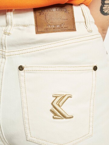 Karl Kani Regular Jeans in Weiß