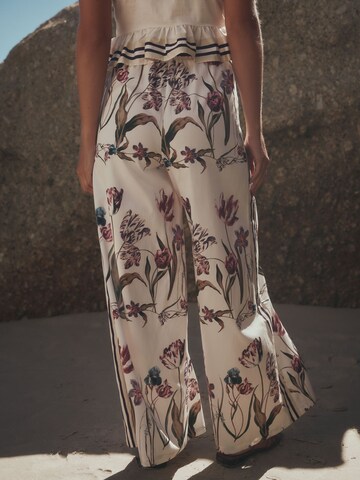Next Wide leg Trousers in White