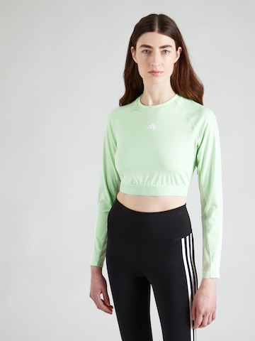 T-shirt fonctionnel 'HYPERGLAM' ADIDAS PERFORMANCE en vert