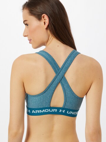 UNDER ARMOUR Bustier Sport-BH in Blau