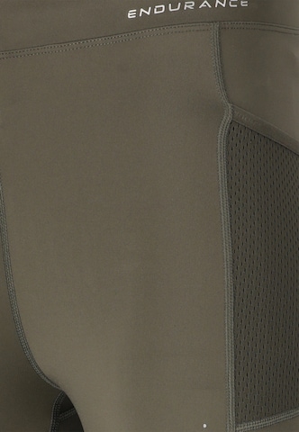 ENDURANCE Skinny Sportbroek 'Lindysa' in Groen