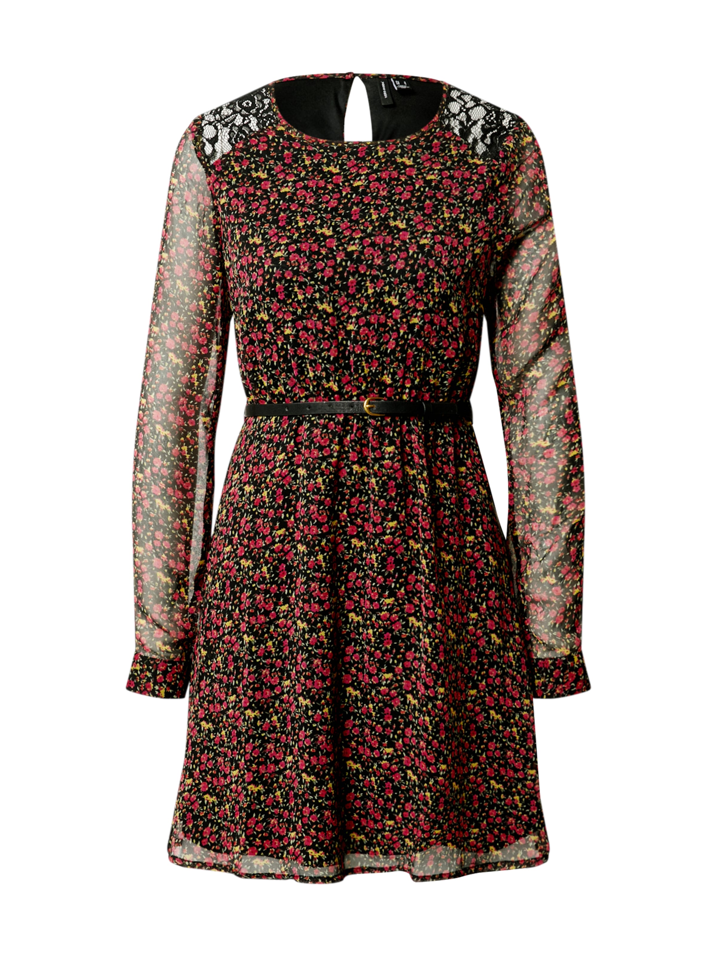 VERO MODA - Vestido 'Caroline' em mistura de cores: frente