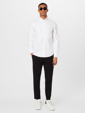 Samsøe Samsøe Regular fit Button Up Shirt 'LIAM' in White