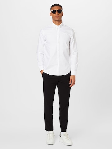 Samsøe Samsøe - Regular Fit Camisa 'LIAM' em branco