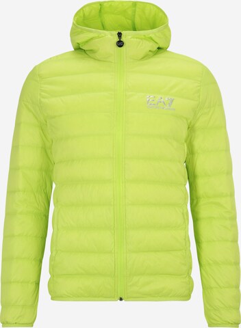 EA7 Emporio Armani Winter Jacket in Green: front