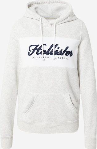 HOLLISTER Sweatshirt in Grey: front