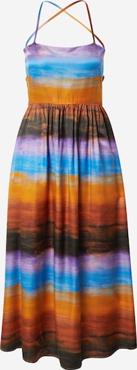 Helmstedt Kleid 'Camille' in hellblau / dunkelblau / braun / orange, Produktansicht