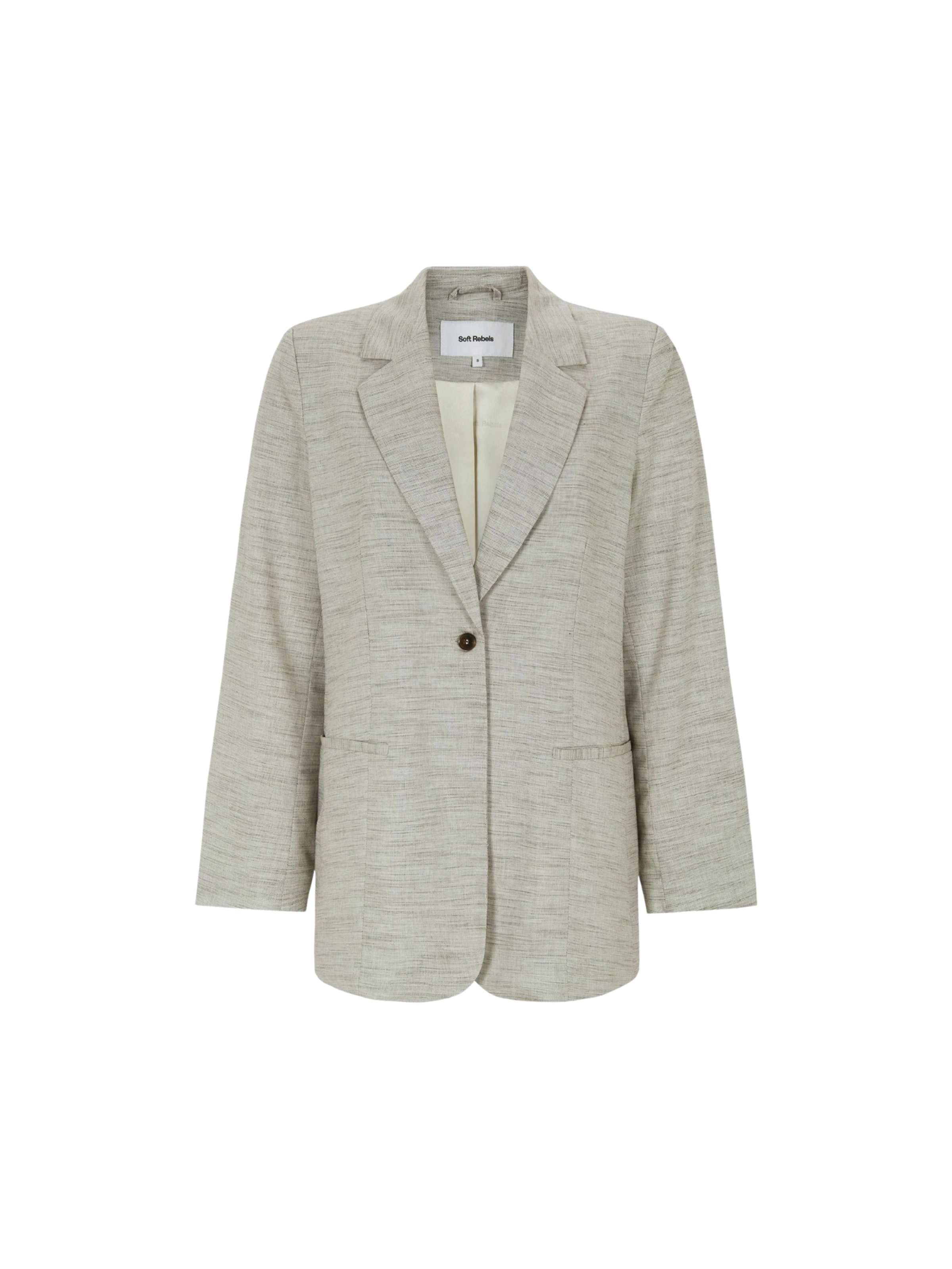 Blazer ' SRElliey ' Soft Rebels en gris : devant