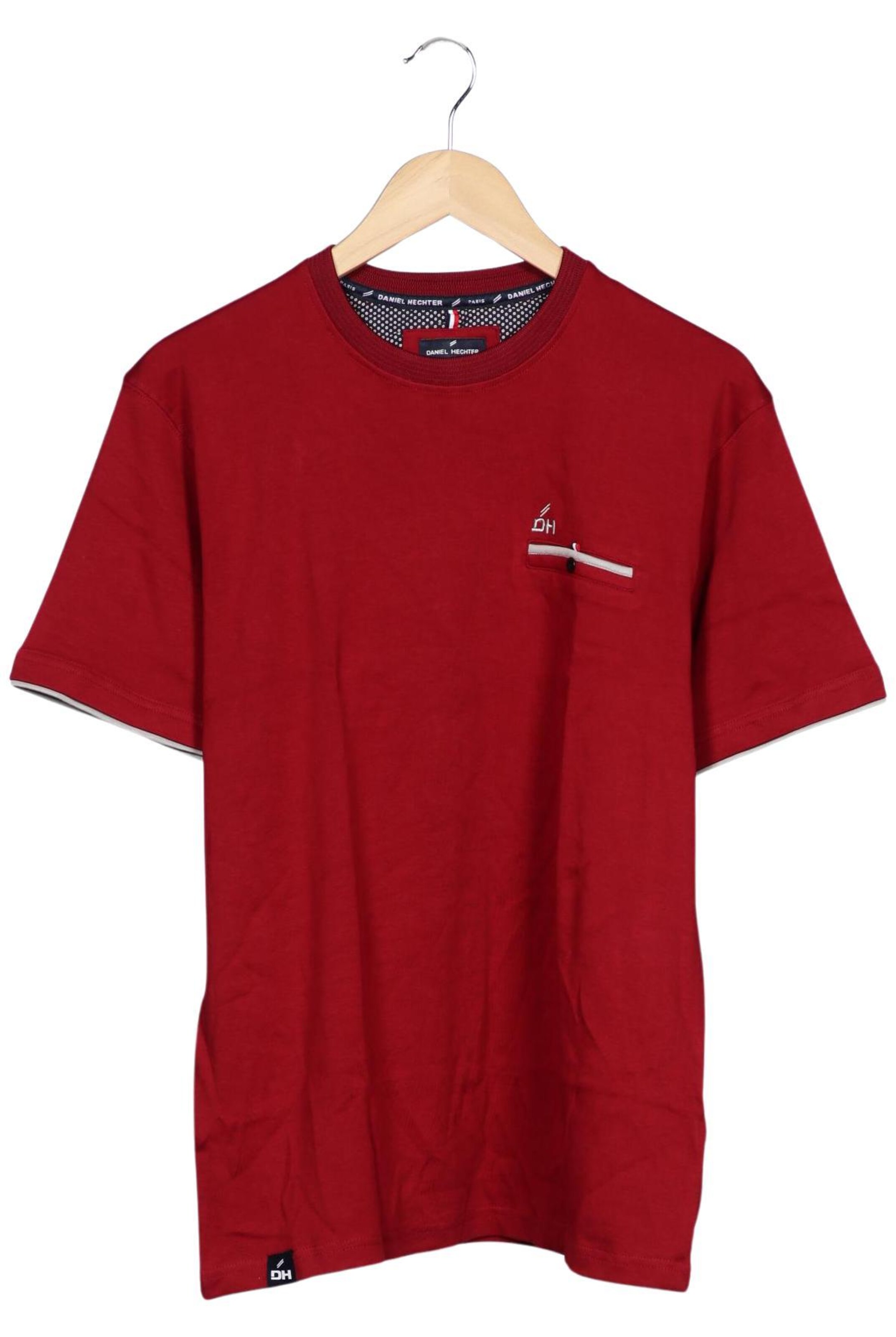 HECHTER PARIS Shirt in L in Red: front