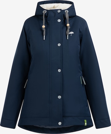 Schmuddelwedda Weatherproof jacket in Blue: front