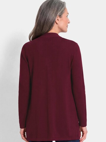 Goldner Knit Cardigan in Red