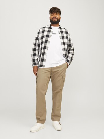 Loosefit Pantaloni cargo 'JPSTKane JJBarkley' di Jack & Jones Plus in marrone