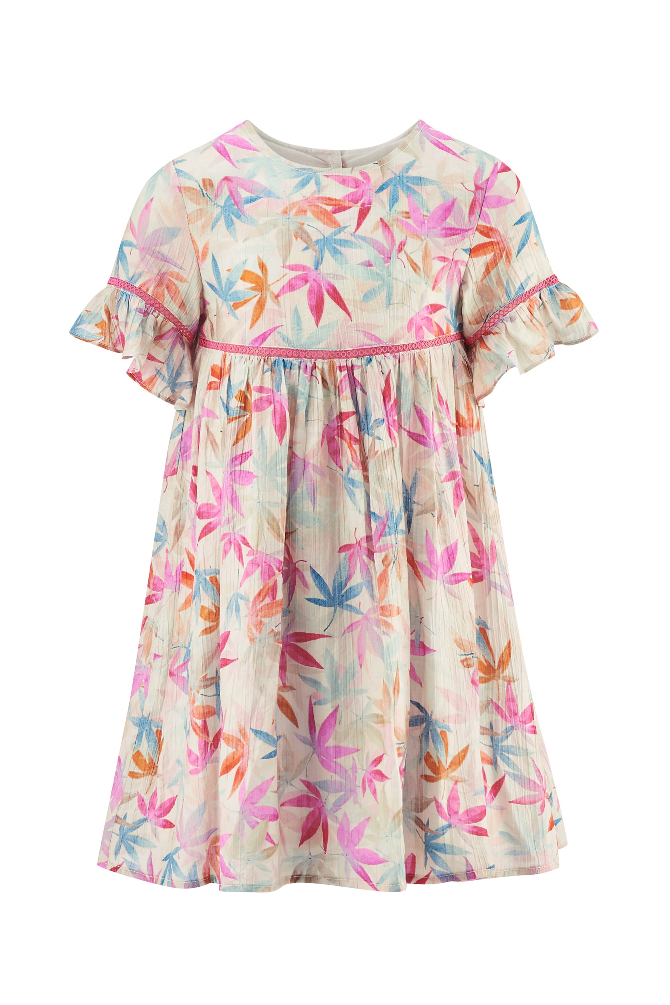 happy girls Φόρεμα σε μπεζ: μπροστά