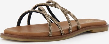 Dune LONDON Pantolette 'LILYBET' in Bronze: predná strana