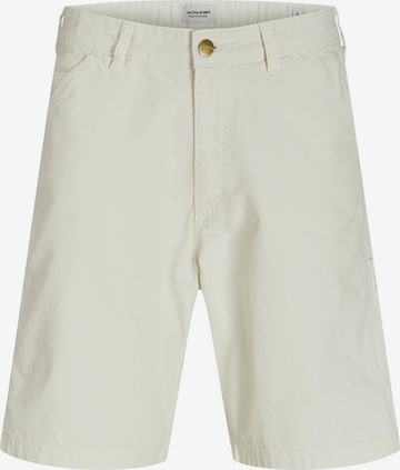 balta JACK & JONES Laisvas Kelnės 'JPSTTONY': priekis