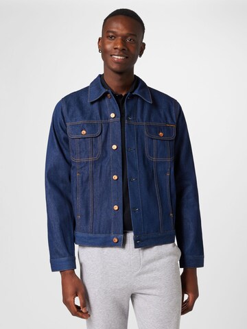 Veste mi-saison 'Robby' Nudie Jeans Co en bleu : devant