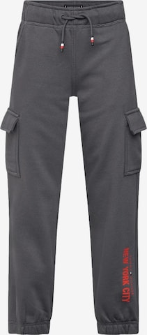 regular Pantaloni di Tommy Hilfiger Kids in grigio: frontale