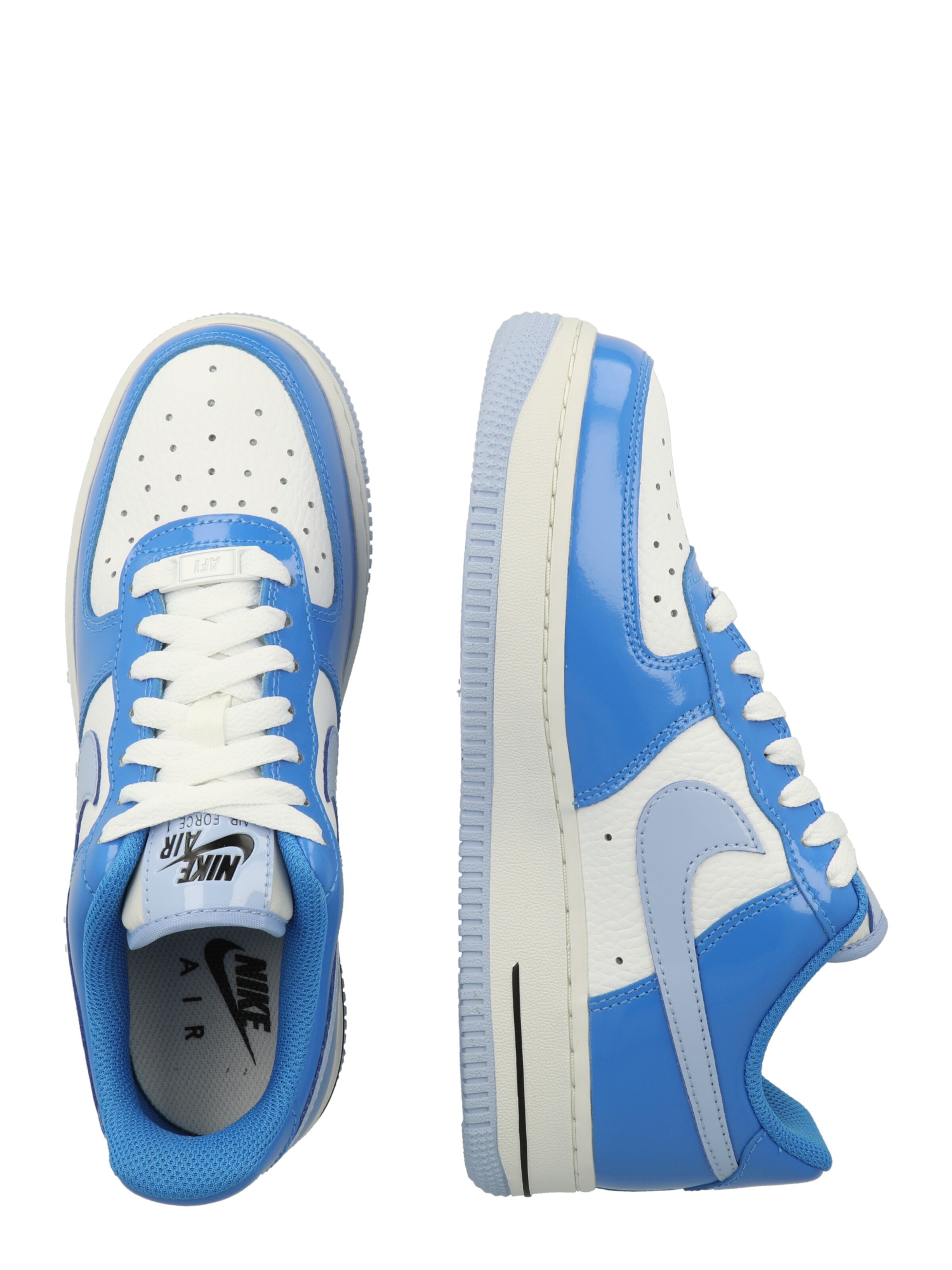 Baskets basses 'AIR FORCE 1 07' Nike Sportswear en bleu